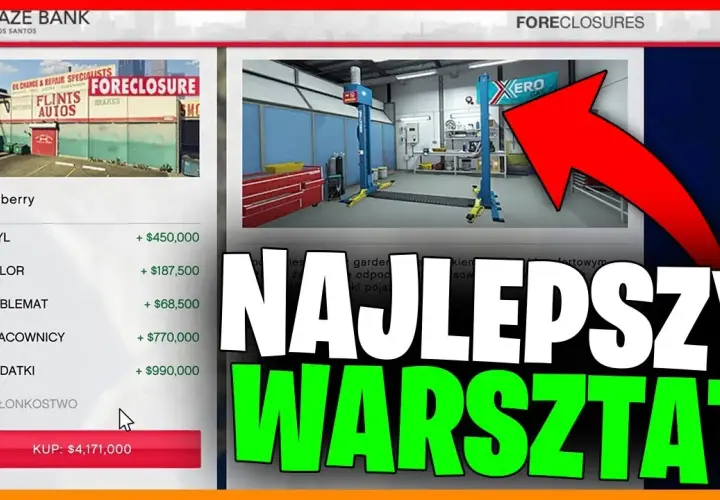 Jak kupić warsztat tuningowy w GTA Online i uniknąć błędów
