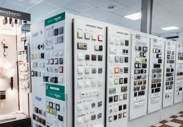 W hurtowni elektrycznej Zator znajdziesz szeroki wybór osprzętu elektroinstalacyjnego, w tym gniazdka i włączniki Simon.