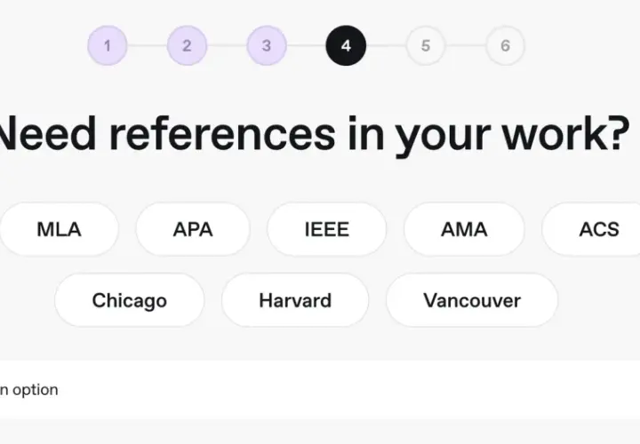 Potrzebujesz pomocy z formatowaniem bibliografii? Wybierz styl cytowania: MLA, APA, IEEE, Chicago, Harvard, Vancouver, ACS, ABNT.