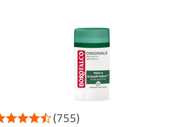 Dezodorant Borotalco Originale z kryształkami aktywnymi, 48h ochrony. Wiele pozytywnych borotalco opinie potwierdza jego skuteczność.