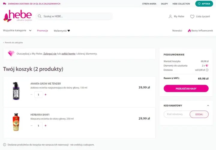 Do kiedy promocje w Hebe? Sprawdź daty i planuj zakupy!