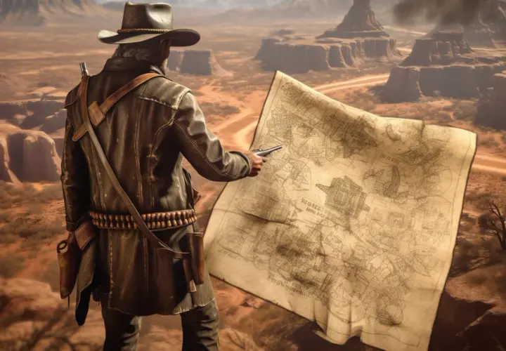 Red Dead Redemption 2 legendarne zwierzęta - Mapa RDR2