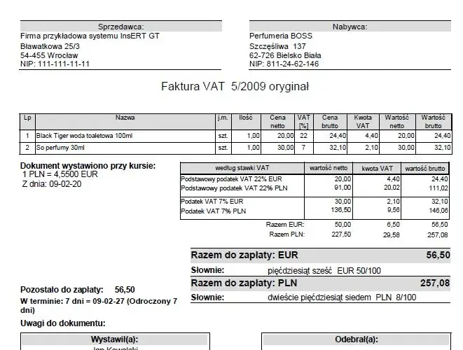 Jaki kurs na fakturze sprzedaży? Uniknij błędów w przeliczeniach