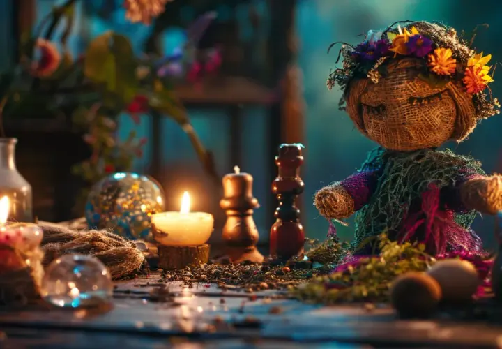 Zaklęcia i uroki z lalką voodoo - rodzaje i zastosowanie