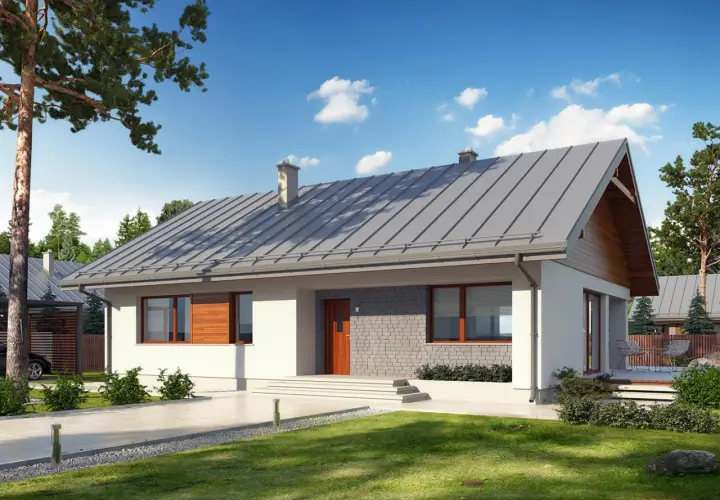 Projekt domu Endo drewniany: funkcjonalny i estetyczny wybór