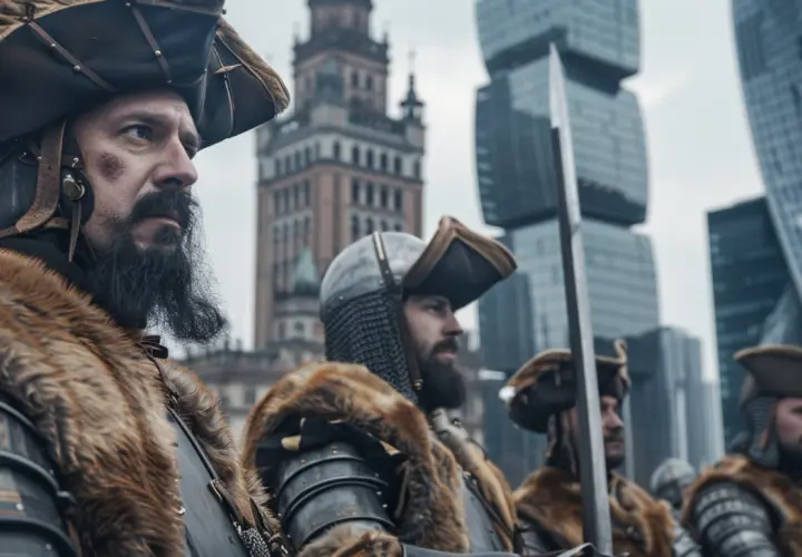 Serial komediowy Netfliksa: Recenzja 1670 - robi bekę z polskiej historii.