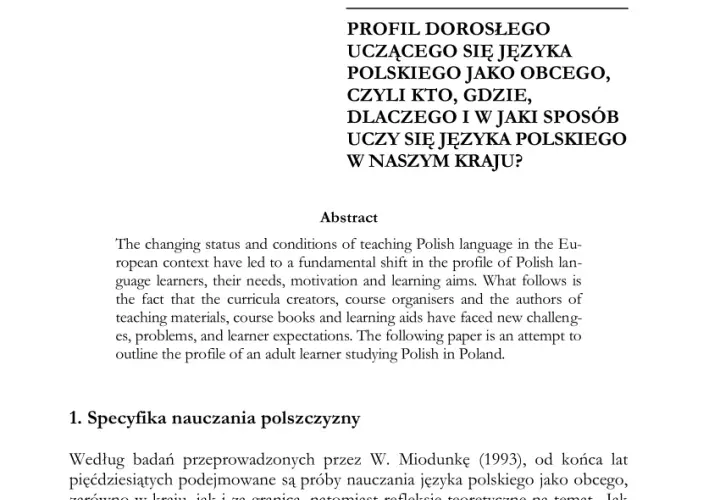 W jakim kraju uczy się polskiego? Odkryj najlepsze miejsca na naukę