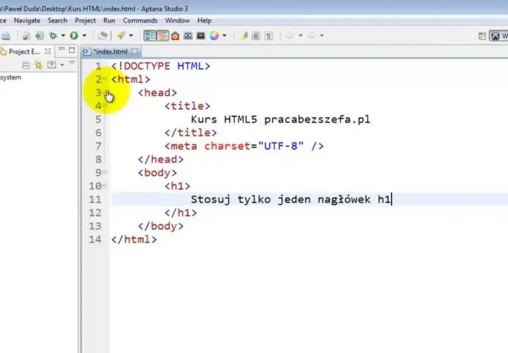 Jak zrobić nagłówek w HTML - unikaj najczęstszych błędów i zyskaj efekty