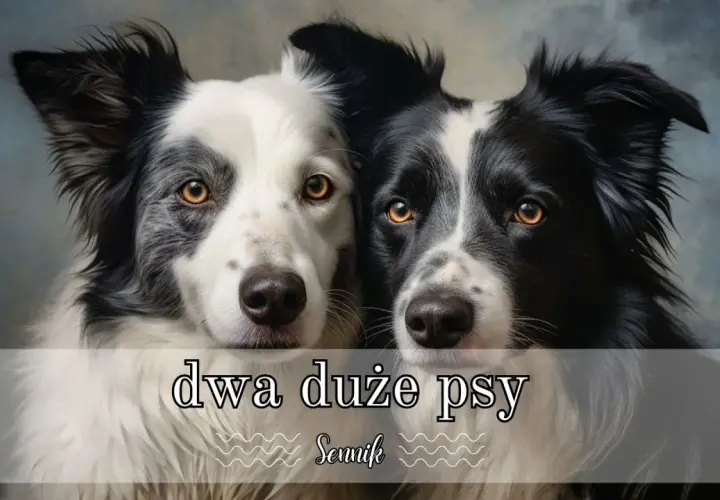 Znaczenie snu o dwóch dużych psach - poznaj ważne ostrzeżenia i symbole
