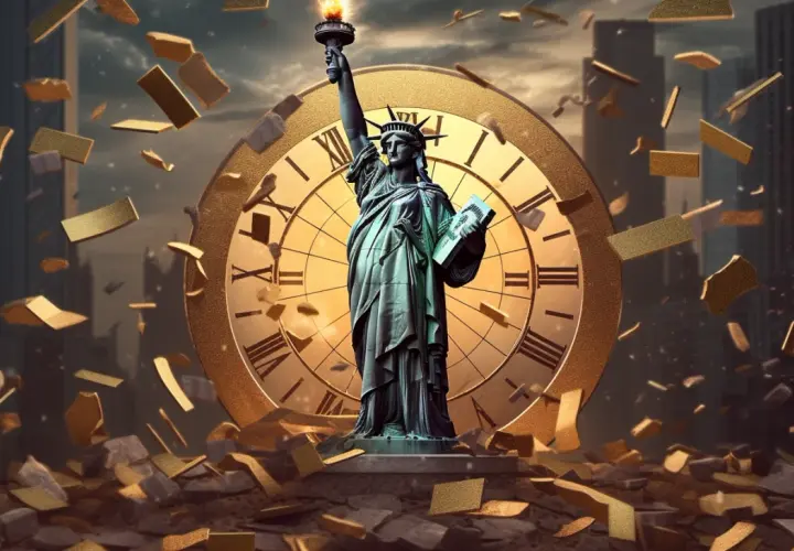 Robert kiyosaki przewiduje koniec imperium usa i kryzys długu: stawiaj na 3 rzeczy