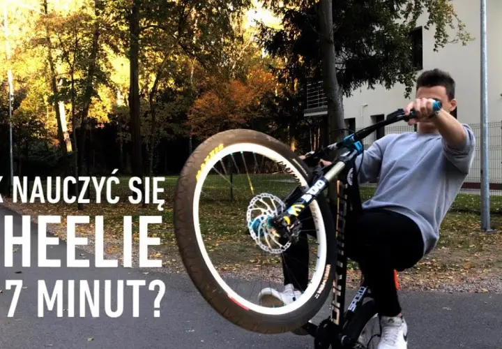 Jak zrobić wheelie na rowerze - uniknij najczęstszych błędów
