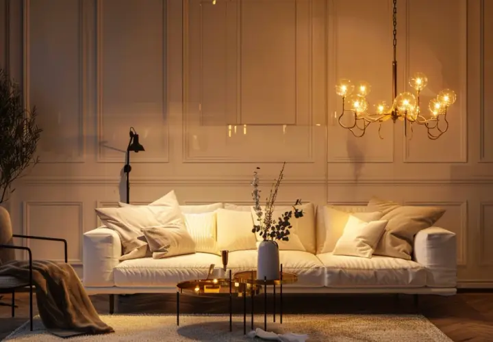 Oświetlenie salonu: 15 inspirujących aranżacji