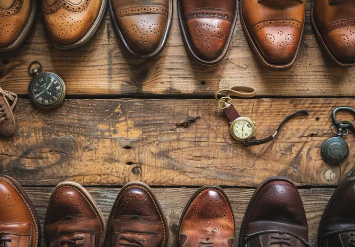Styl vintage z męskimi butami - odkryj klasykę w nowoczesnym wydaniu.