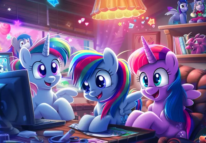 Kucyki Pony Gry - Gry MLP Online, Gry Pony