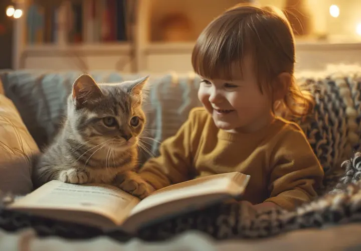 Dlaczego koty i dzieci mogą się zaprzyjaźnić? Budowanie relacji w rodzinie