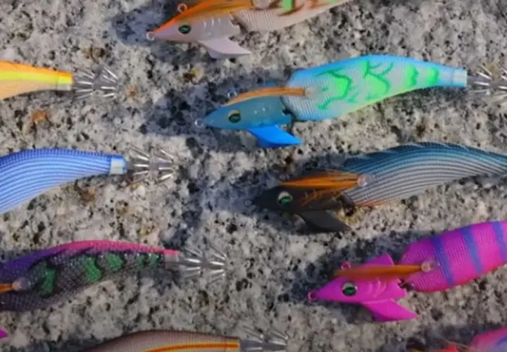 Los mejores señuelos para calamares: atrapa más con estos tips