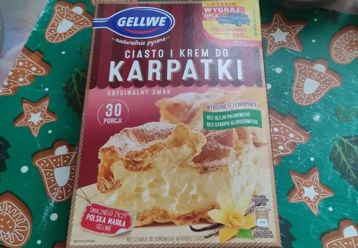 Przepis na ciasto karpatka Delecta, które zawsze się udaje