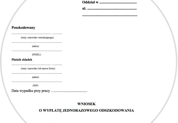 Dyspozycja wypłaty: gotowy wzór dokumentu do pobrania po odszkodowanie