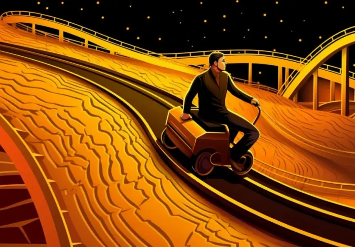 Czy rynek kryptowalutowy i Bitcoin czekają na rollercoaster? Expert wyjaśnia.