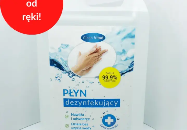 Płyn do dezynfekcji rąk jak w szpitalu – wybierz skuteczne rozwiązania