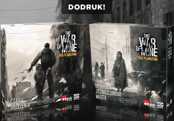 Najlepsze dodatki do gry planszowej This War of Mine - co warto wiedzieć