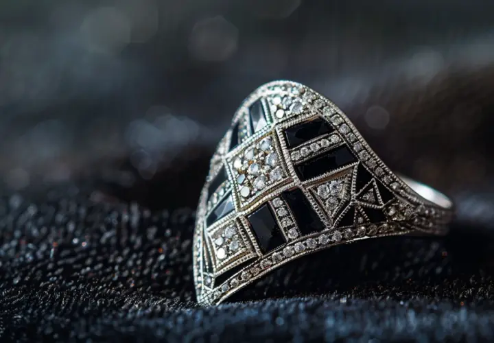 Pierścionki Art Deco: zachwyć się klasą pierścionków art deco