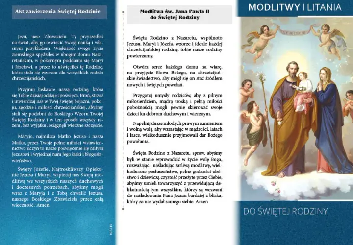 Litania do Świętej Rodziny - znaczenie i struktura modlitwy pełnej mocy