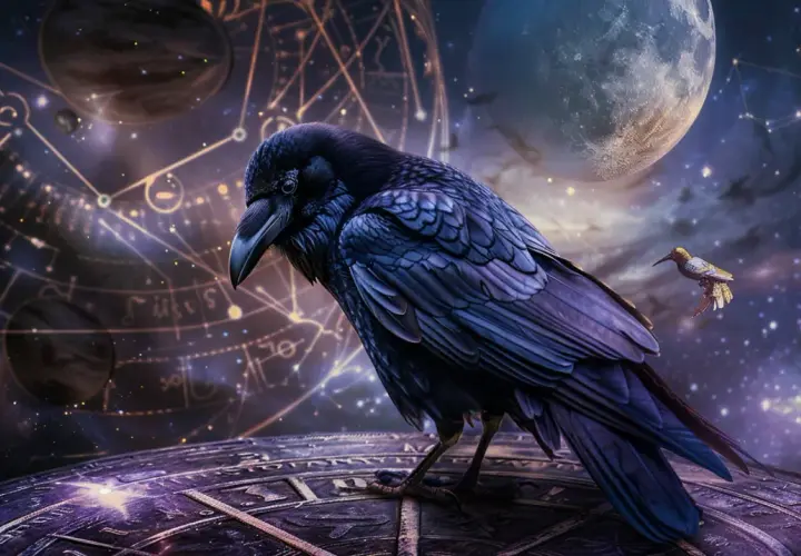 Kruk w znakach zodiaku: Co symbolizuje ten ptak w astrologii?