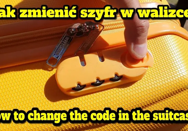 Jak zmienić zapomniany szyfr w walizce i odzyskać dostęp do bagażu
