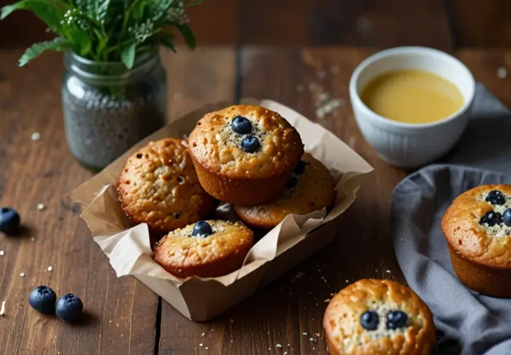 Muffinki z kaszy jaglanej: Wegański przepis na smaczną i zdrową przekąskę