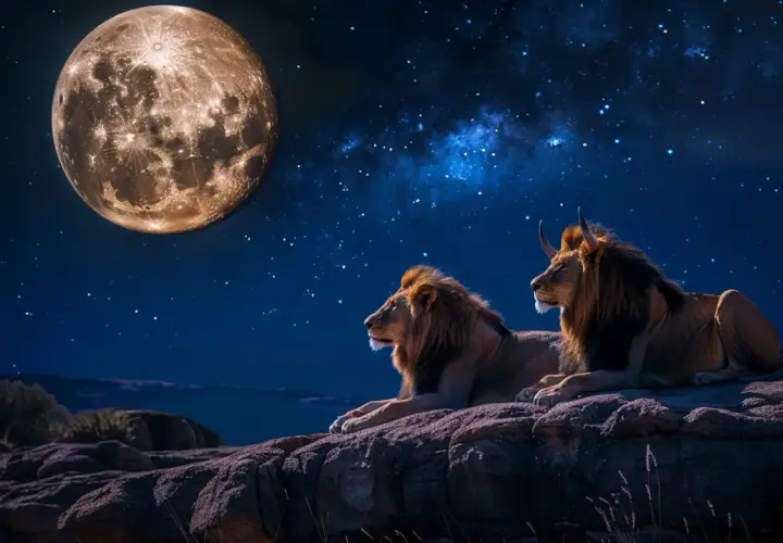 Zgodność znaków zodiaku Lew z Lwem i Bykiem - miłość