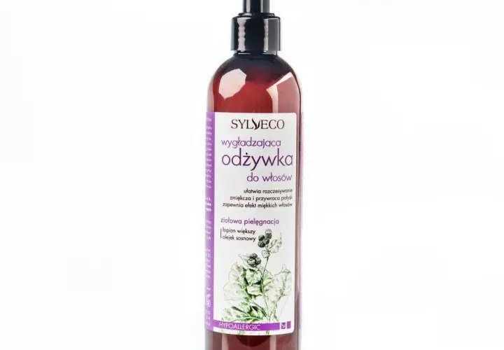 Sylveco wygładzająca odżywka do włosów - naturalne składniki na blask