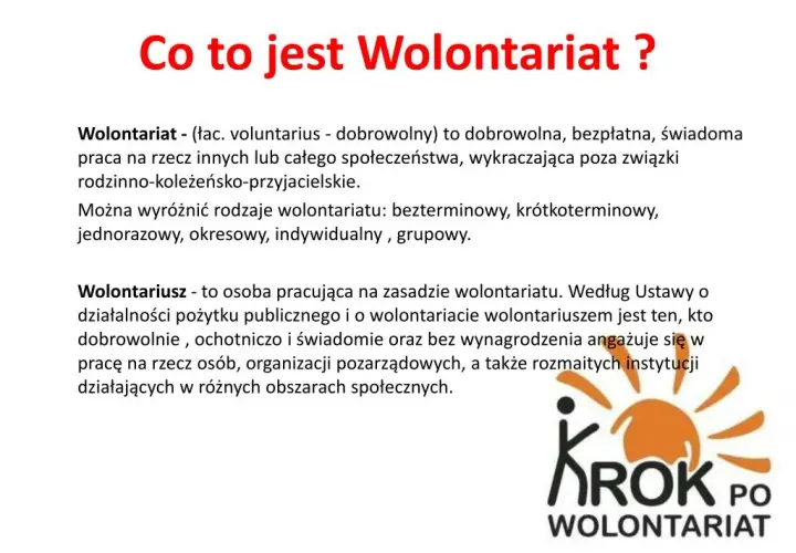 Co to jest wolontariat i dlaczego warto zostać wolontariuszem