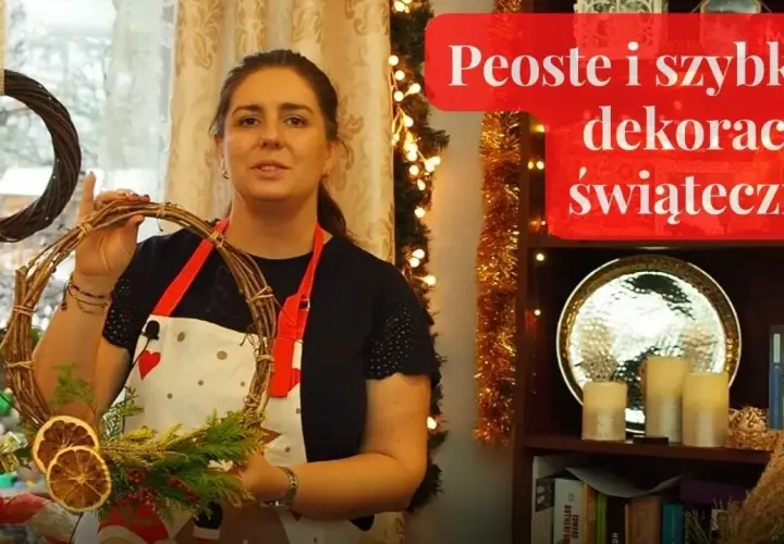 Z czego można zrobić ozdoby świąteczne? Inspiracje i pomysły DIY