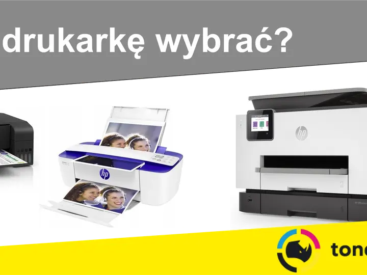 Porównanie drukarki laserowej i atramentowej. Którą wybrać? Zobacz trzy modele: Epson, HP.