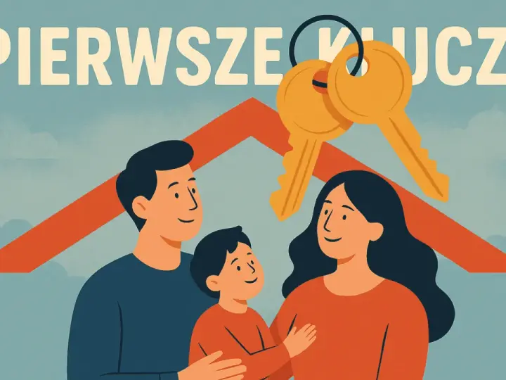 Rodzina pod dachem z kluczami. Czy program Pierwsze Klucze faktycznie obniży ratę kredytu do 1,5 procent?