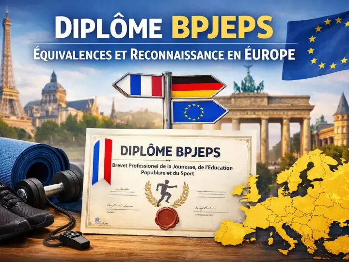 Diplôme BPJEPS : équivalences et reconnaissance en Europe. Le sport et la jeunesse s'ouvrent à l'international.