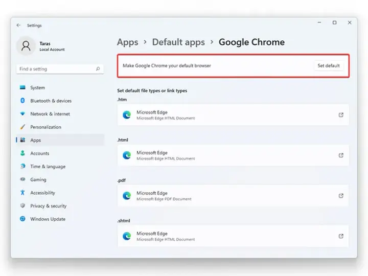 Ustaw domyślną przeglądarkę w Windows 11: Koniec z Edge?