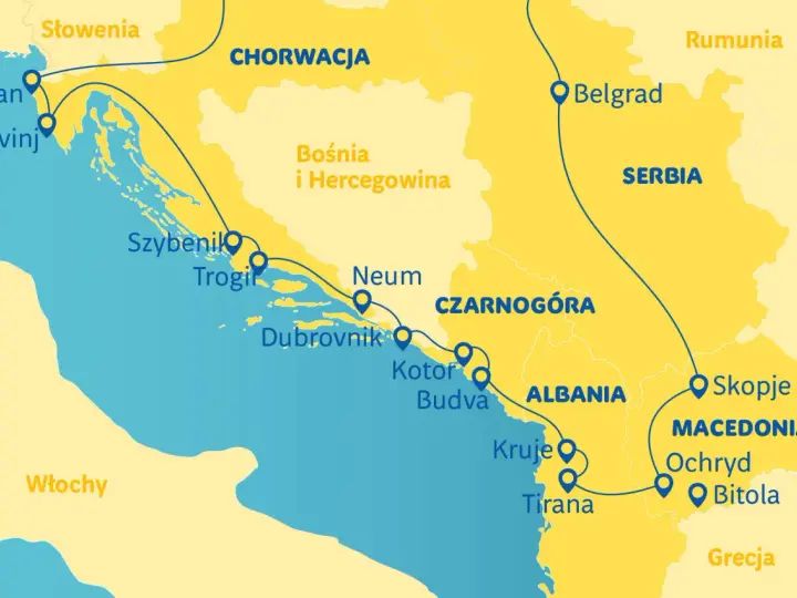 Jak długo trwa podróż autokarem do Albanii? Czas przejazdu z Polski