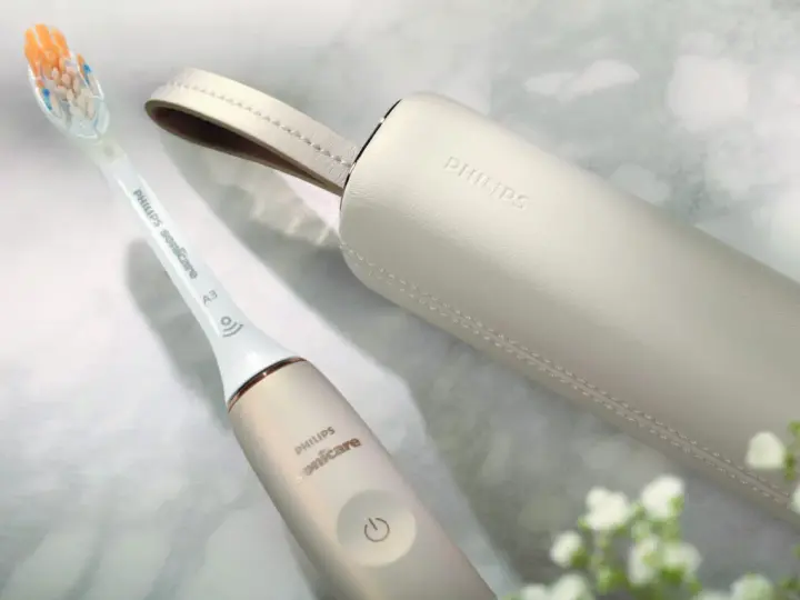 Philips Sonicare A3 końcówki rodzaje. Elegancka szczoteczka soniczna z etui podróżnym.