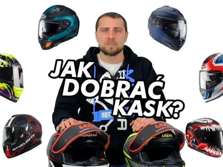 Kask motocyklowy: jak dopasować? Polisa na życie i test 5 punktów.