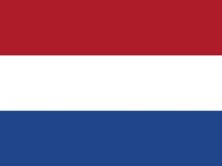 Drapeau des Pays-Bas, parfait pour annoncer les vacances scolaires aux Pays-Bas.