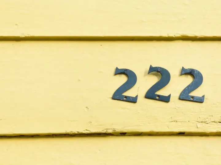 Numer 222 na żółtej elewacji. Czy to znak, że to właśnie tutaj kryje się jego znaczenie?