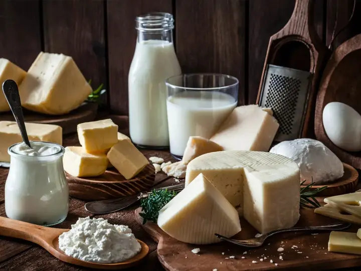 Bogactwo nabiału: sery, jogurt, masło, mleko. Czy to właśnie one wywołują trądzik od nabiału?