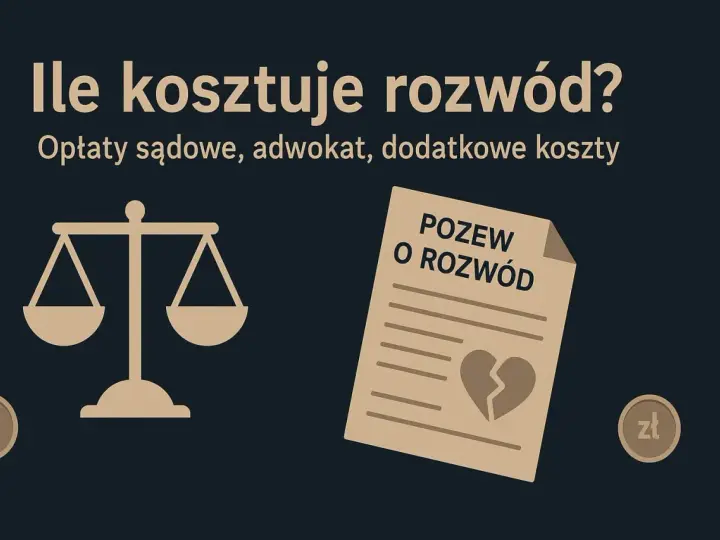 Ile kosztuje rozwód? Cennik adwokata i ukryte koszty 2024