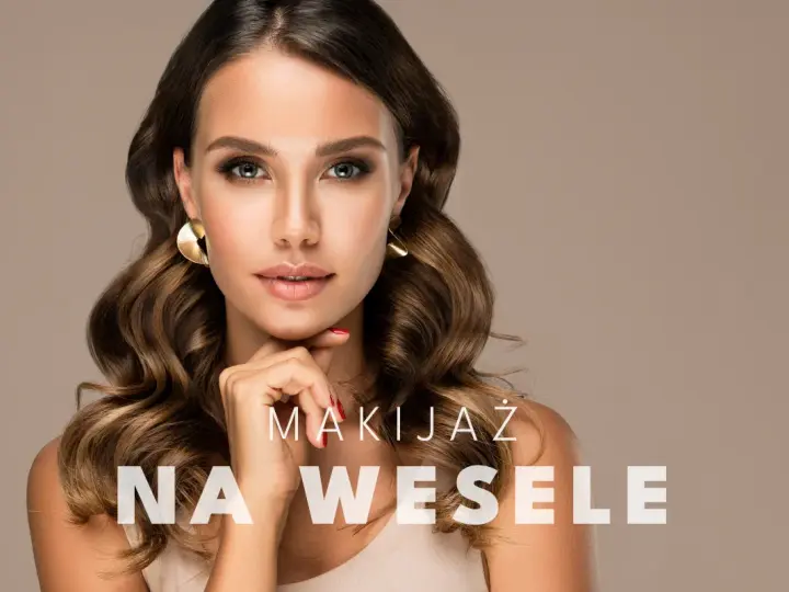 Elegancki, mocny makijaż na wesele podkreślający urodę. Idealny na specjalne okazje, by poczuć się wyjątkowo.