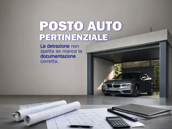 Posto auto pertinenziale, categoria catastale C6. Documentazione per detrazione.