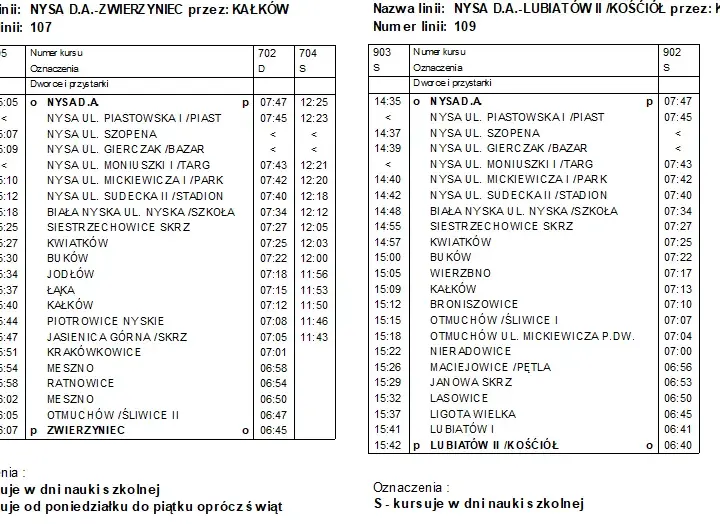 Skąd odjeżdża autobus Nysa? Adres, przewoźnicy, dojazd!