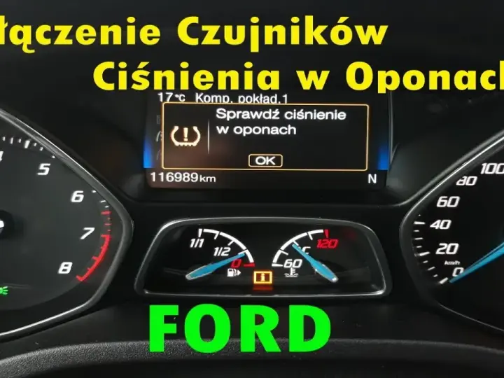 Jak wyłączyć kontrolkę TPMS? Reset, naprawa, czy wizyta w serwisie?