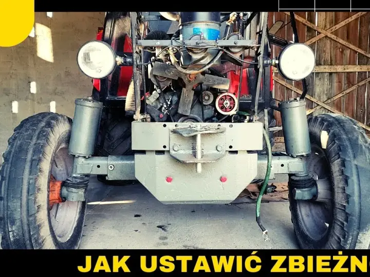 Jak ustawić zbieżność w ciągniku? Zrób to sam i oszczędź!